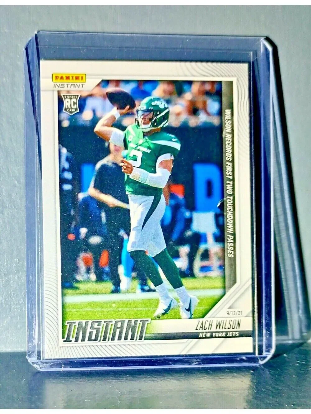 Zack Wilson 2021 Panini NFL Football #15 Rookie  Card 1 of 1252